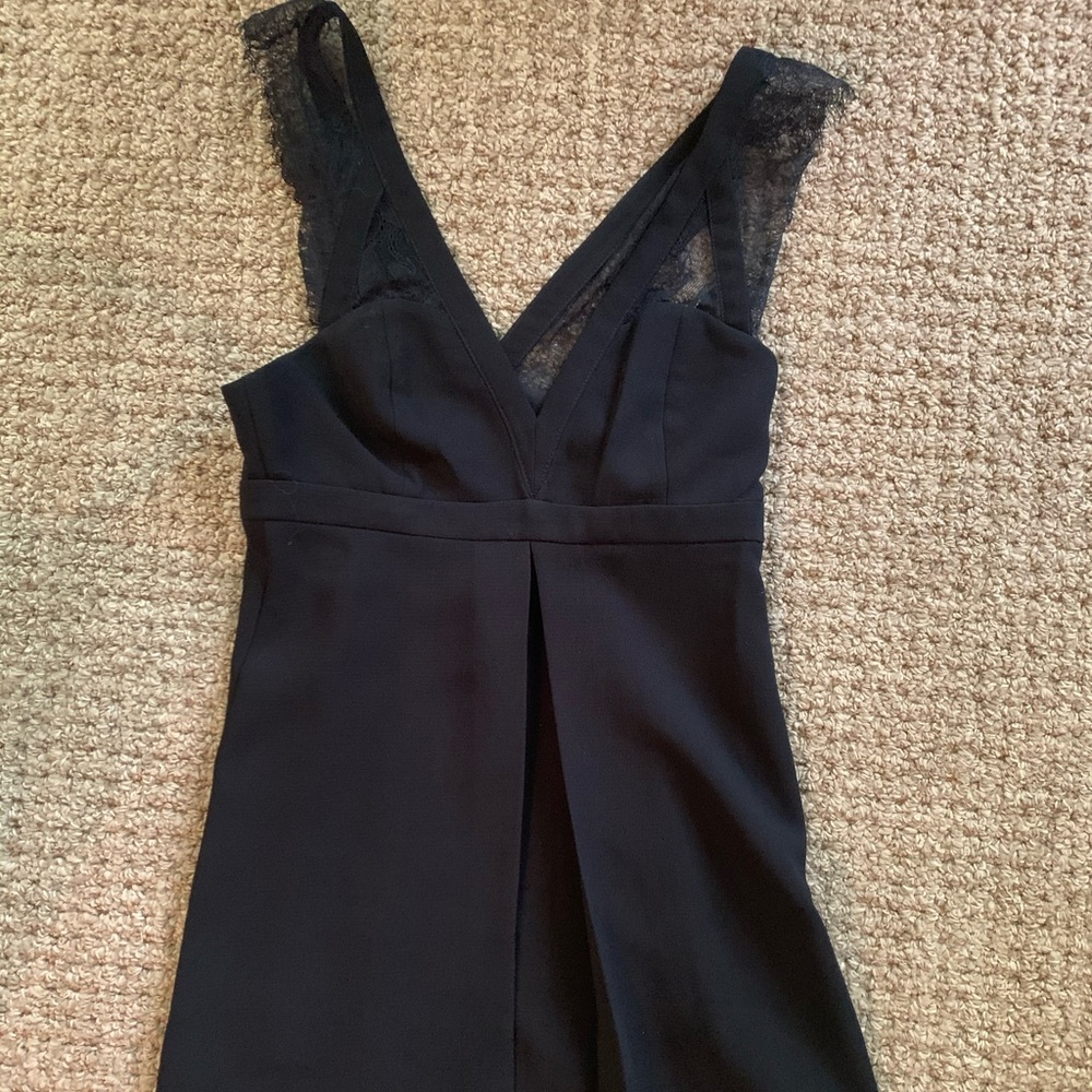 BCBG black formal dress. Worn once.